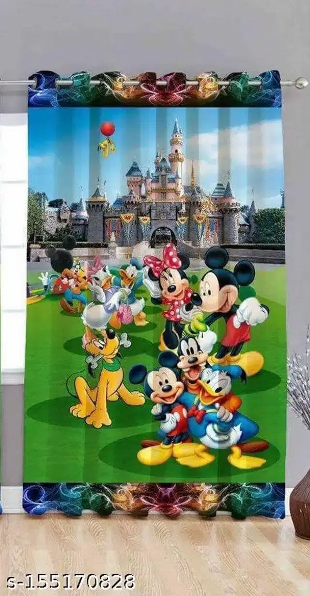 Curtains for Door, Multicolor, 5 Feet