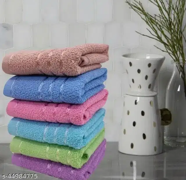 Cotton Kitchen Napkins, Multicolor, 35x50 cm, Pack of 6