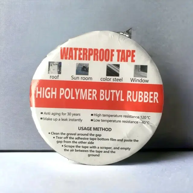 Aluminium Single Sided Self Adhesive Tape, Silver, 5 m