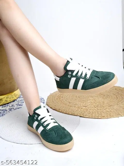 Shoetopia Women's Casual Shoes - Green (IND-3)