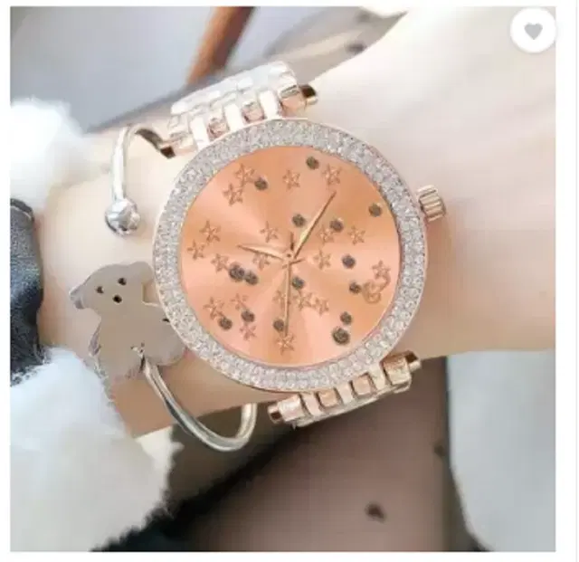 Analog Watch for Women (Rose Gold)