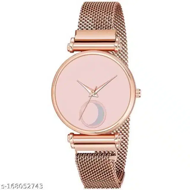 Analog Watch for Women (Pink)