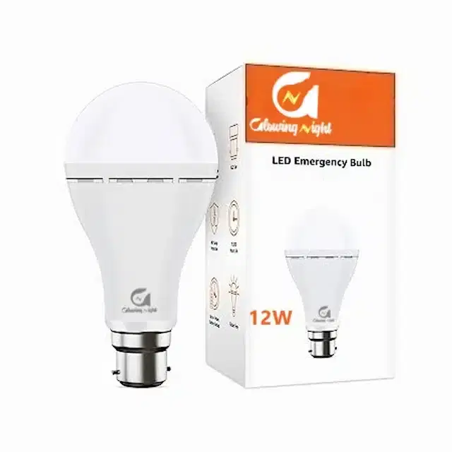 Polycarbonate LED Bulb, White, 12 W