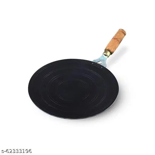 Cast Iron Tawa, Black