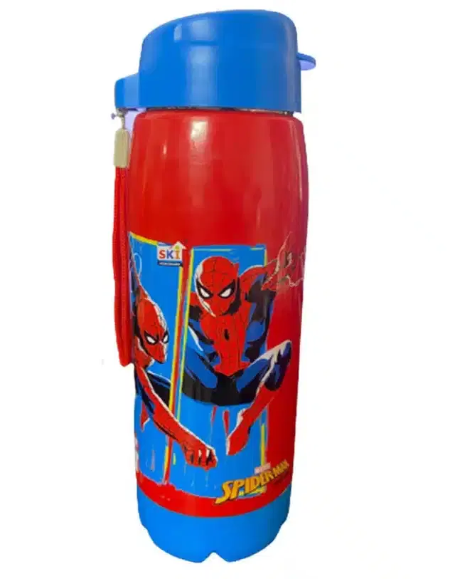Insulated inner Steel Leak Proof Water Bottle for Kids, Multicolor, 550 ml