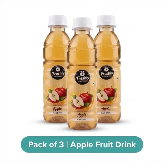 Freshly Apple Juice 250 ml (Pack Of 3)