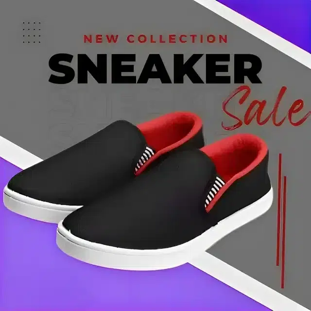 Trendy and Stylish Shoes for Men, Red & Black (9)