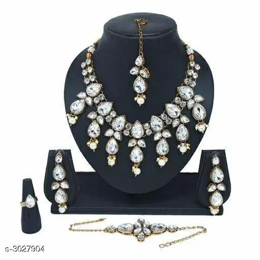 Anshu Elegent Alloy Women's Jewellery Set