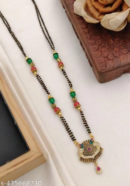 fancy high gold pleting good looking daoly use mangalsutra