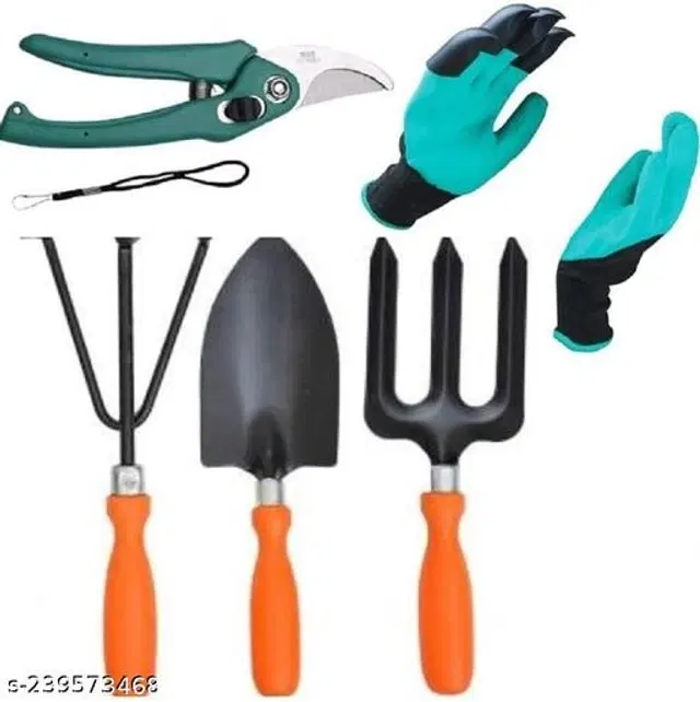 Gardening Tools Set, Multicolor, Set of 5