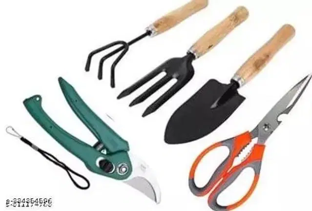 Gardening Tools Set, Multicolor, Set of 5