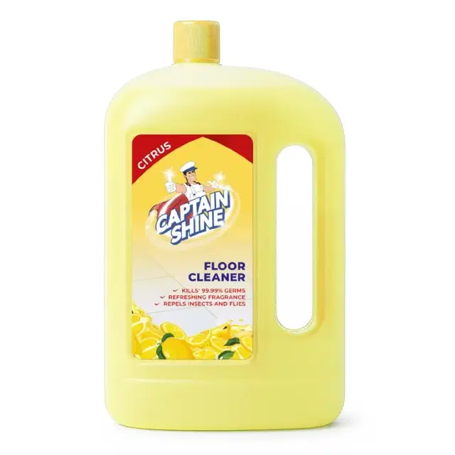 Captain Shine Disinfectant Floor Cleaner 2 L (Citrus)