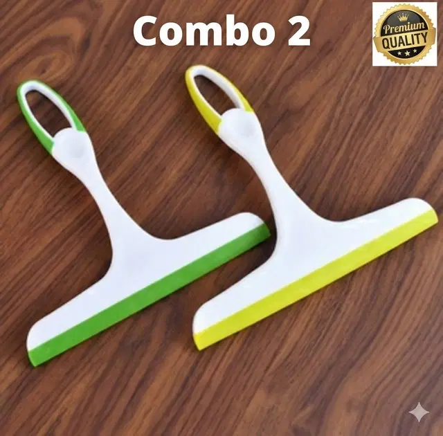 Plastic Hand Wiper for Surface Clean, Blue, Pack of 2