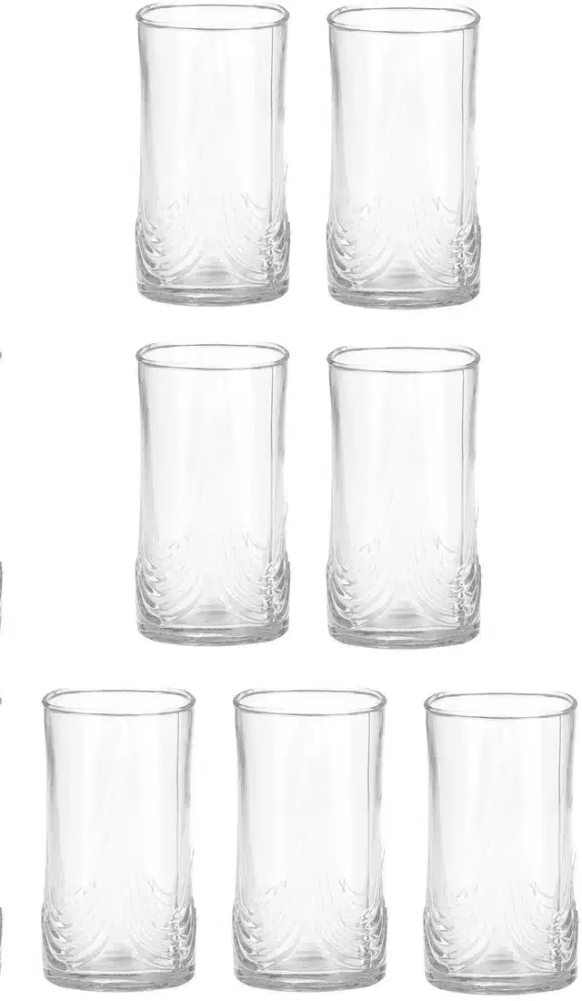 Liquor cum Cocktail Glasses, Transparent, 300 ml, Pack of 7