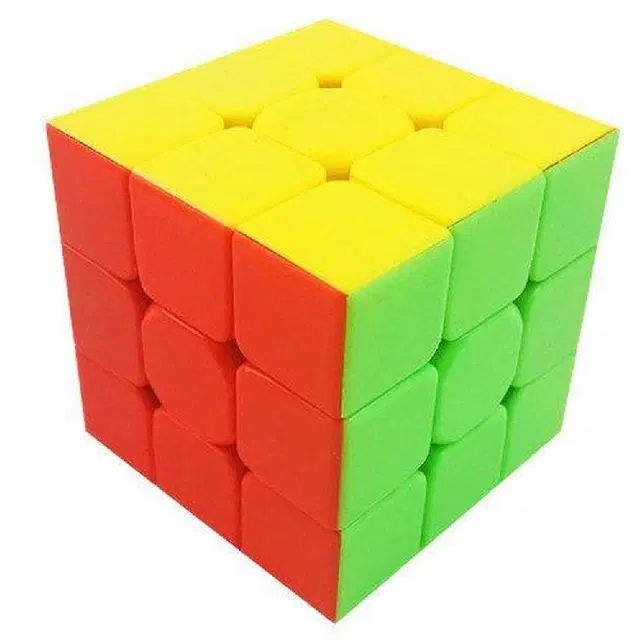 Plastic Rubik Cube, Multicolor