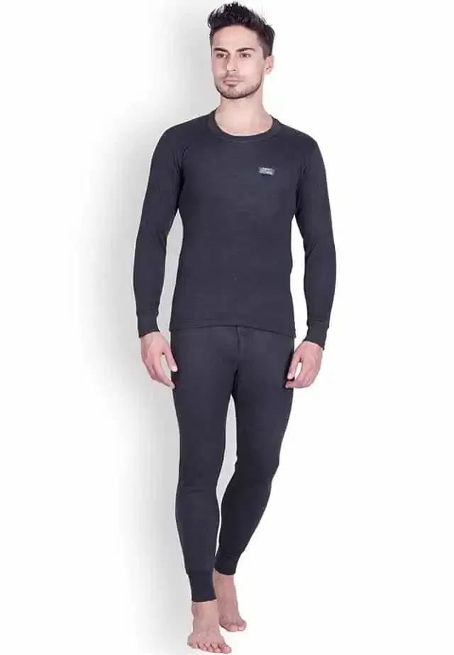 Lux Cottswool Men's Thermal Set, 85 cm_ (Top and Bottom)