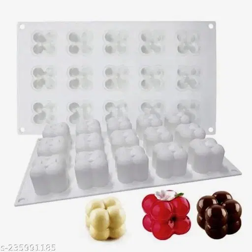 Silicone Baking MoaldS,  (White)