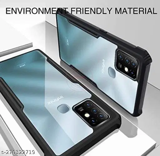 Polycarbonate Mobile Cover for Infinix Hot 10, Multicolor