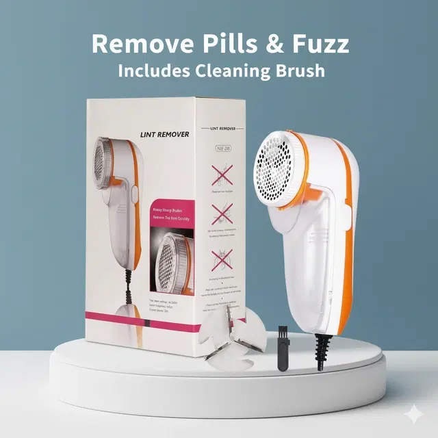 Lint Remover For Clothes ,Multicolour,(Pack Of 1)