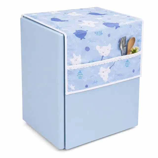 Aquatic Blue Proof fridge top cover