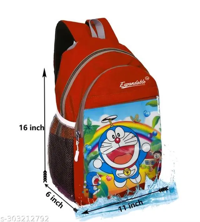 Canvas Backpacks for Kids, Orange, 30 L
