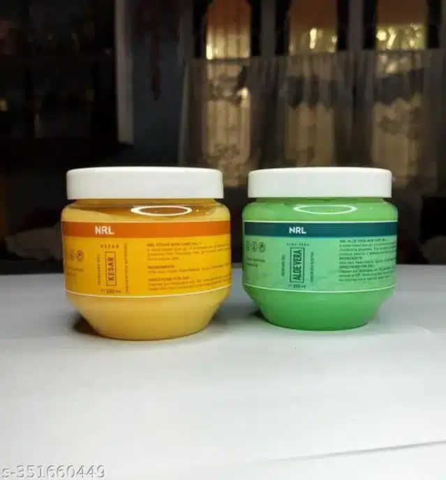 Aloevera with Kesar Skin Care Gel, 250 g, Pack of 2