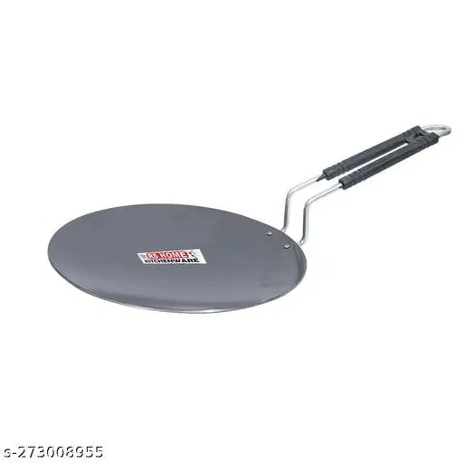 Cast Iron Tawa, Black