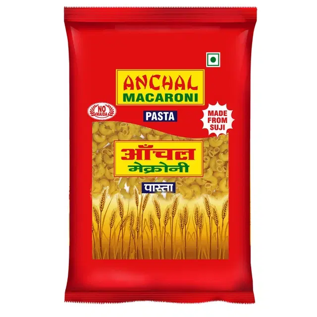 Anchal Macaroni Pasta Elbow 2X400 g (Buy 1 Get 1 Free)