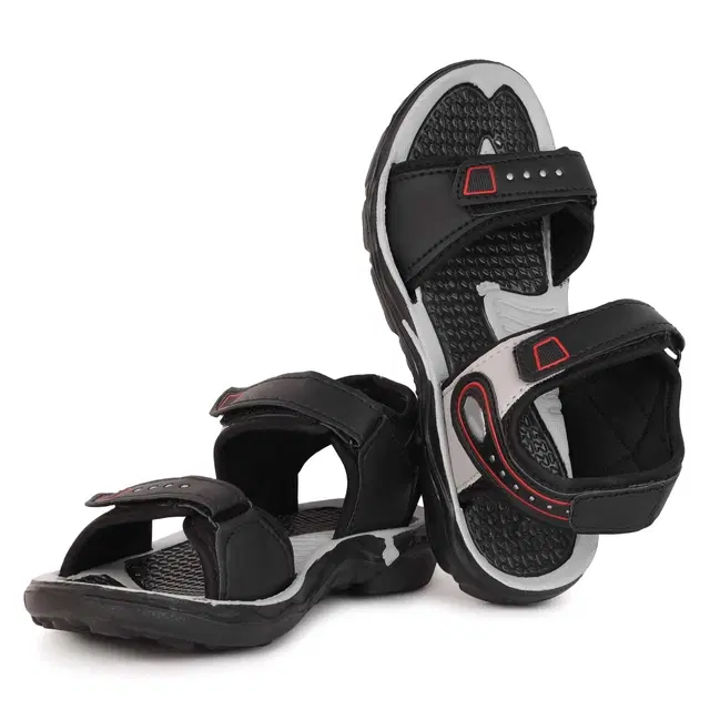 Sandals for Boys (Black, 1C)