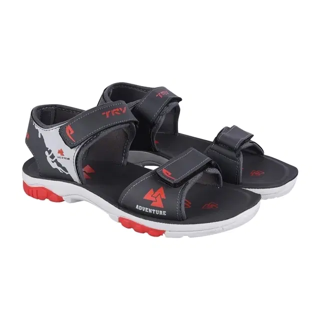 Sandals for Men, Dark Grey (6)