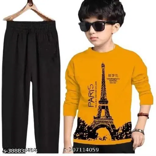 Cotton Clothing Set for Boys, Multicolour (2-3 Years)