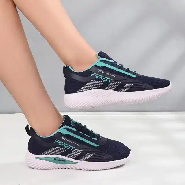 Sports Shoe for Women & Girls (Blue, 4)