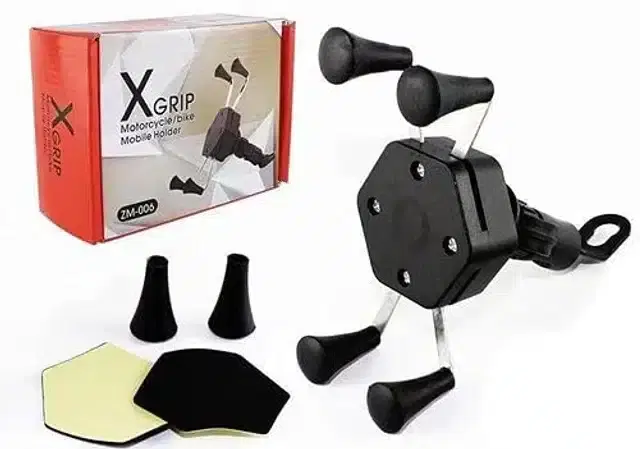 X-Grip Spider Mobile Holder, Black