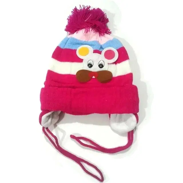 Woolen Cap Assorted for Kids, Multicolor