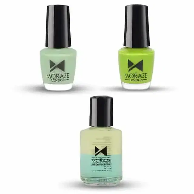 Paint Your Own Rainbow Nail Polish, 5 ml each withNail Paint Remover, 30 ml, Pack of 3