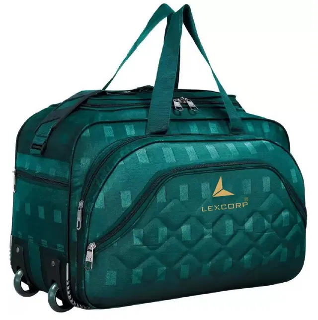 Polyester Duffel Bag, Teal, 60 L