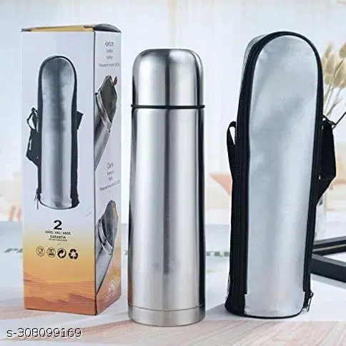 Stainless Steel Vaccum Flask ,Silver ,(500ML)