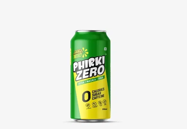 Phirki Zero- India’s First Zero Calorie Zeera Masala Soda 250 ml