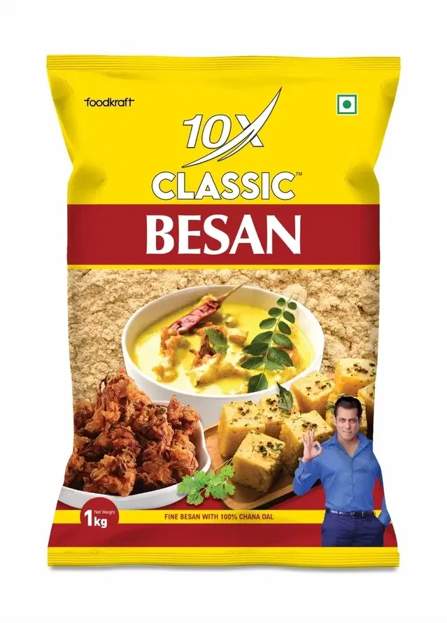 10X Shakti Classic Besan 1 Kg