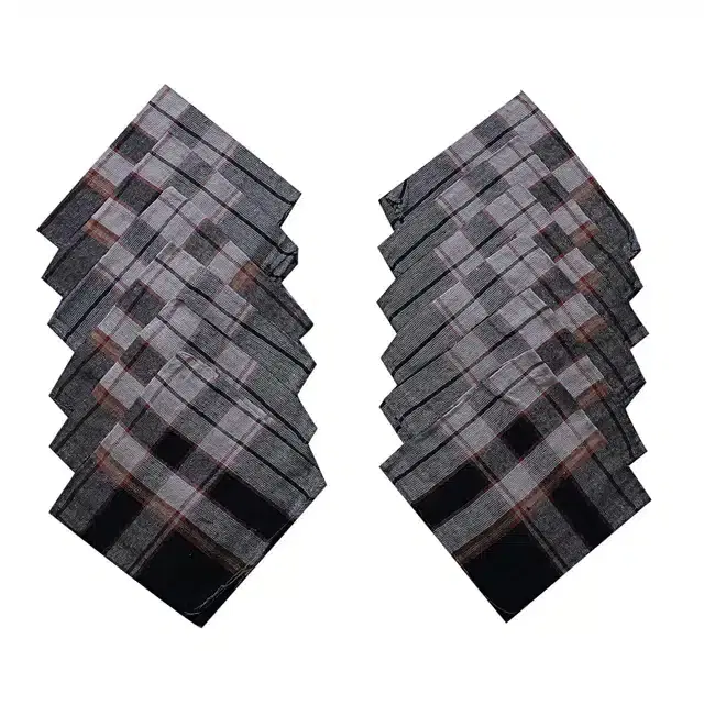 Cotton Multipurpose Kitchen Napkins, Pack of 12, Multi, 18x18 Inches