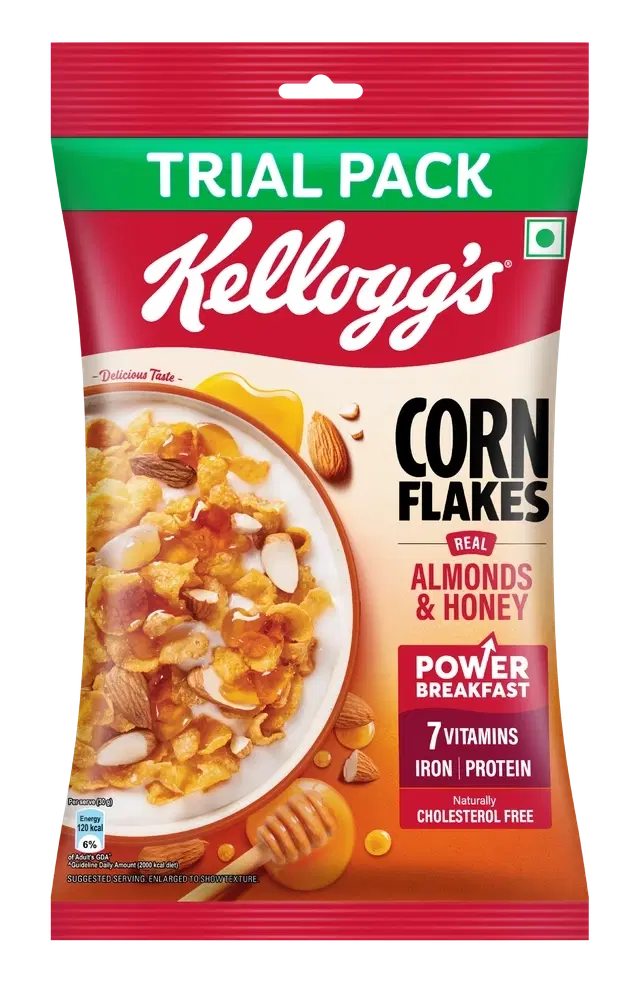 Kellogg's Corn Flakes with Real Almond & Honey 168 g