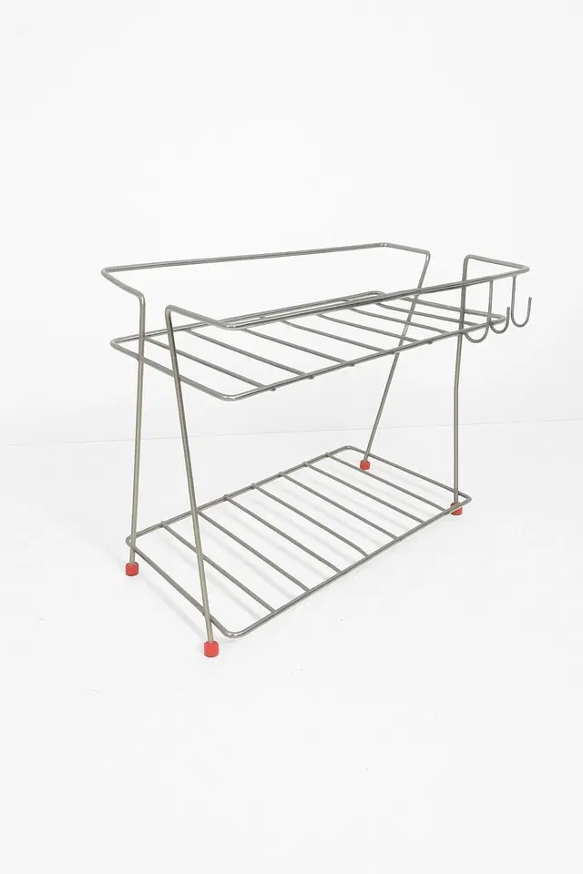 Stainless Steel Spice Rack (Silver)