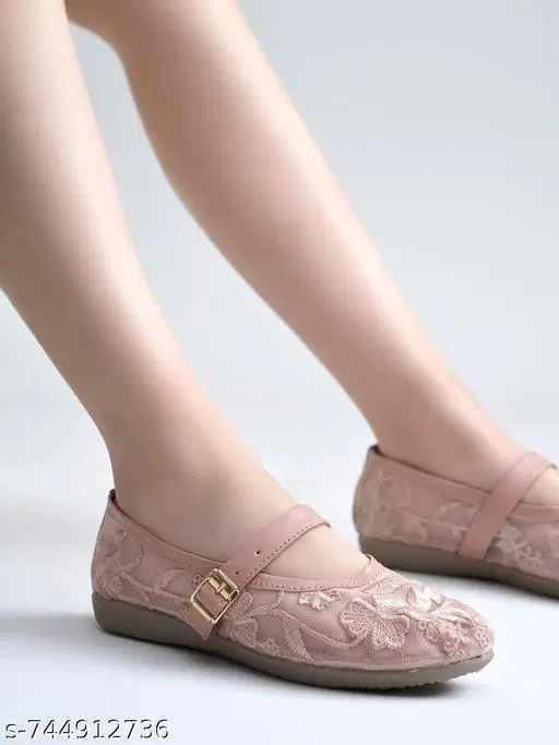 Shoetopia Pink Ballerinas (Size 8.0)