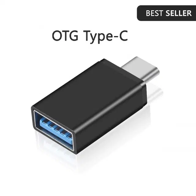 OTG Type C Connector, Black