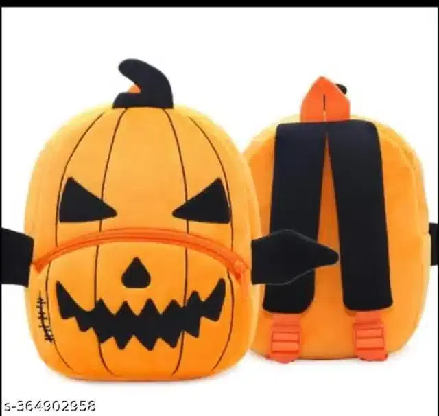 Backpack for Kids, Orange & Black