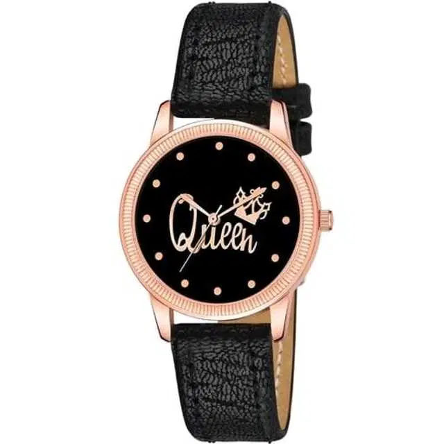 Analog Watch For Womens (Black) (WS-166)