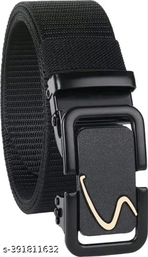 Polyester Belt for Men (Multicolor, 28)
