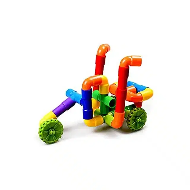 Plastic Building Toys for Kids, Multicolor, 3-4 Years