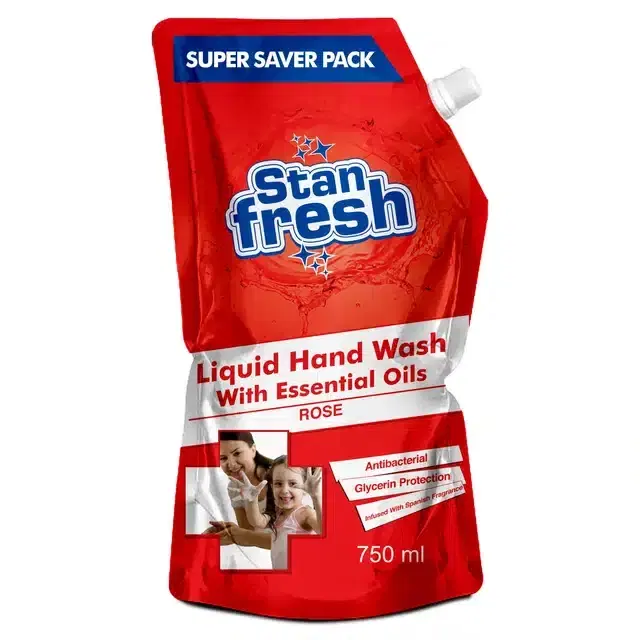 Stanfresh Hand Wash Rose 750 ml