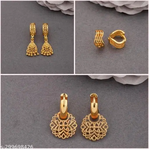 Stylish Earring/Stud Combo For Women'S/Girls
